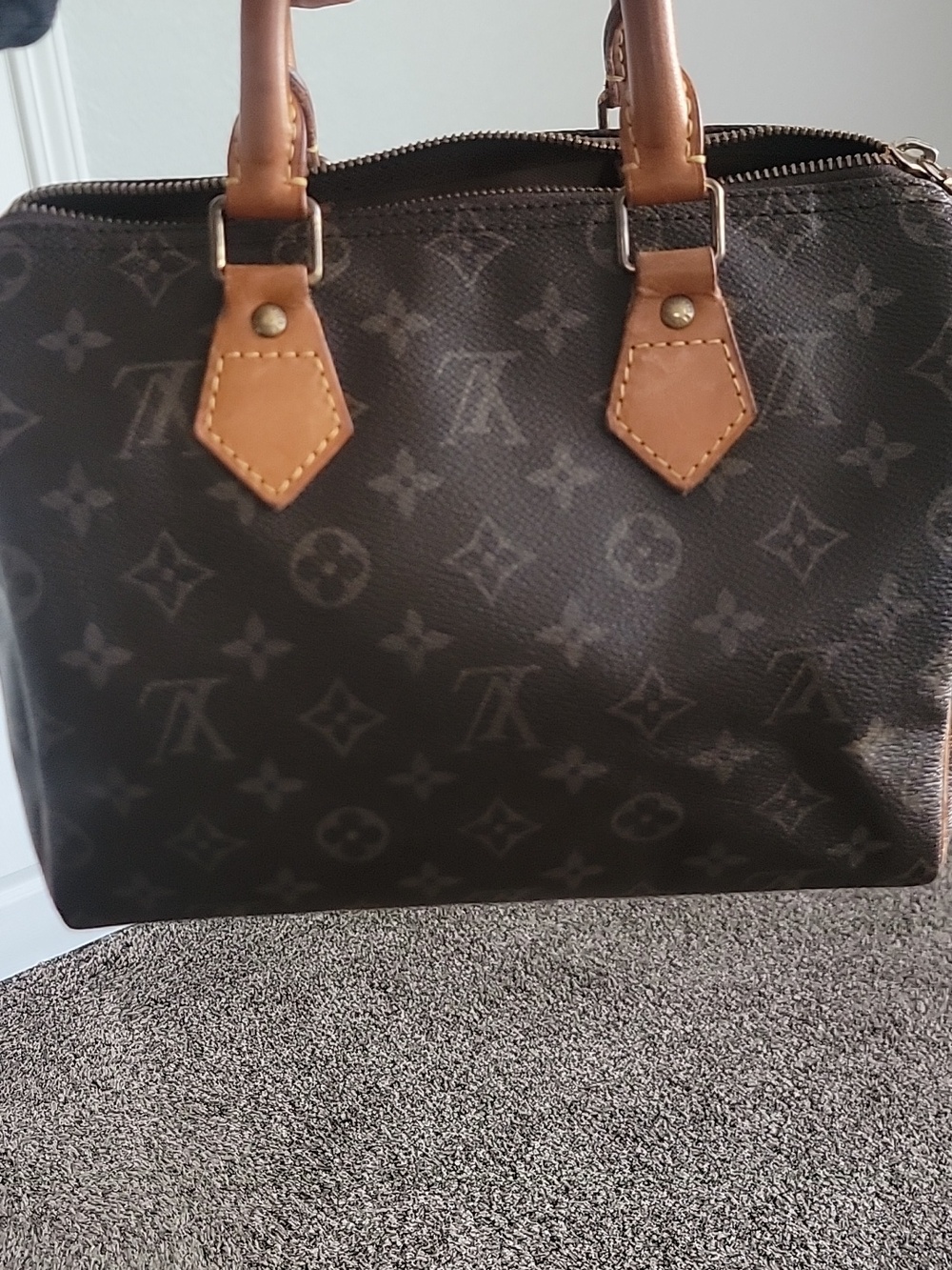 Louis Vuitton Monogram SPEEDY 25 Authetic Vintage Excellent Condition